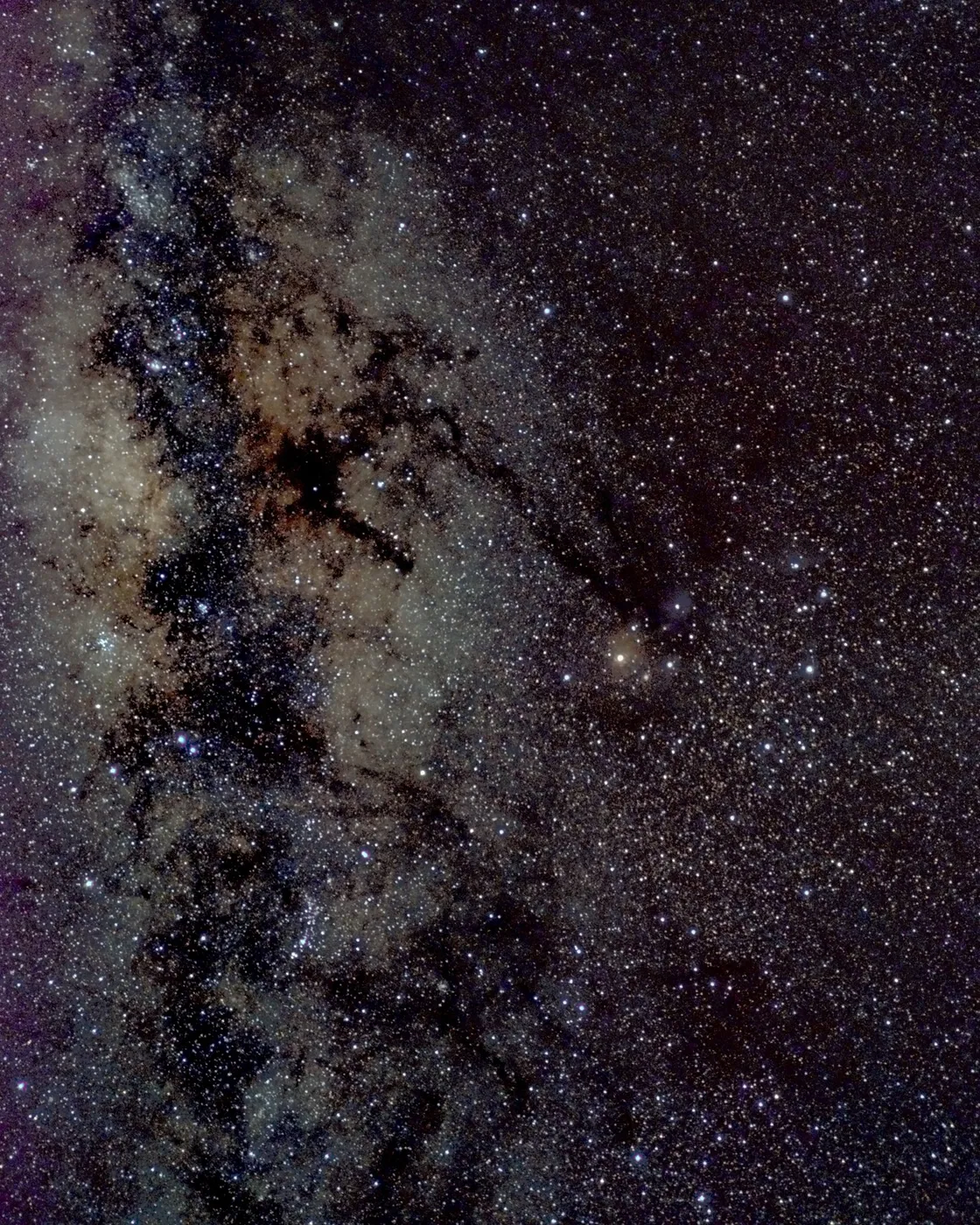 Nubes oscuras de la Vía Láctea